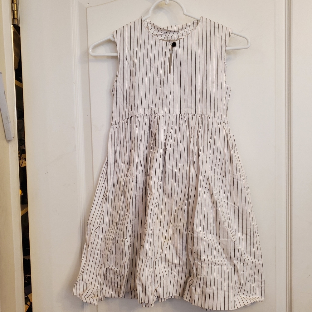 Little Creative Factory pinstriped sleeveless dress sz 4 & 6